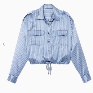 NWT Ramy Brook Lurex Lia Metallic Jacket